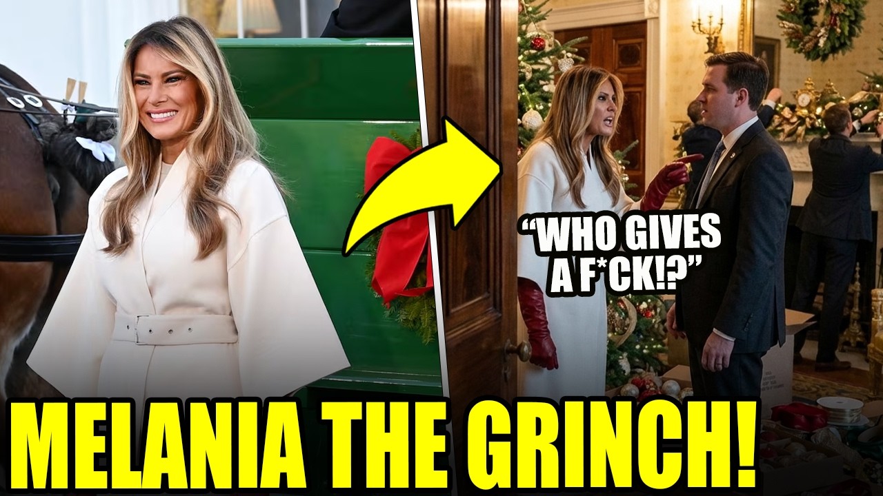 Melania Trump Roasted Over Christmas Tree Stunt π
