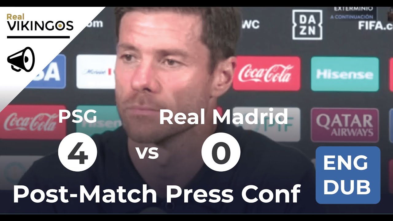 PSG 4 Xabi Alonso Reacts to PSG's Dominant 4-0 Win Over Real Madrid in Club World Cup Semifinal ⚽