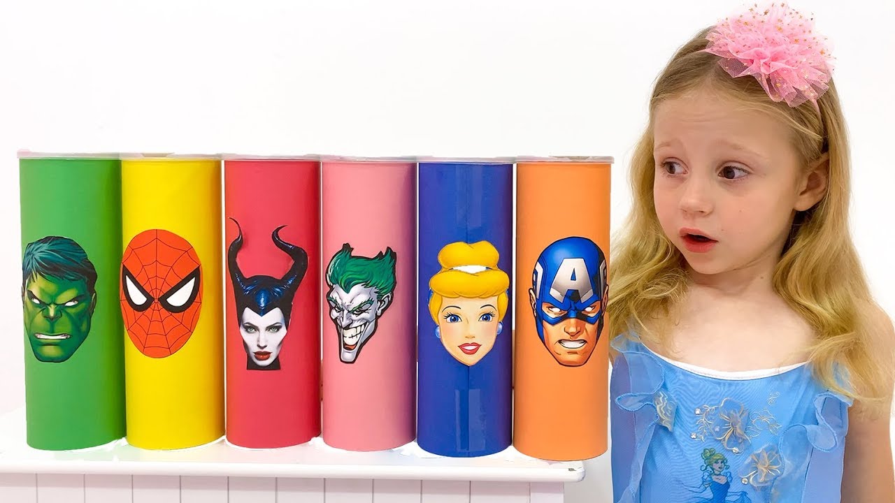 Nastya's Magical Food Turns Friend into Princess 👑