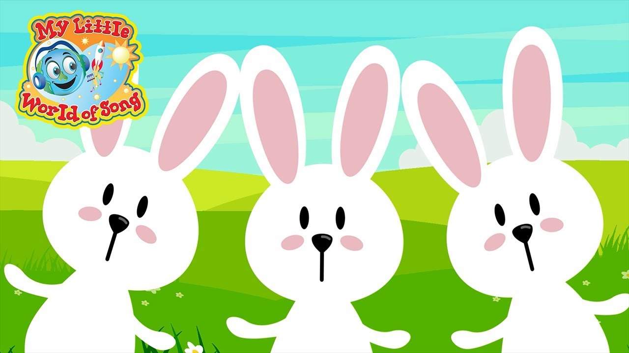Hop Little Bunnies 🐰 Sing-Along Nursery Rhyme & Action Song for Kids