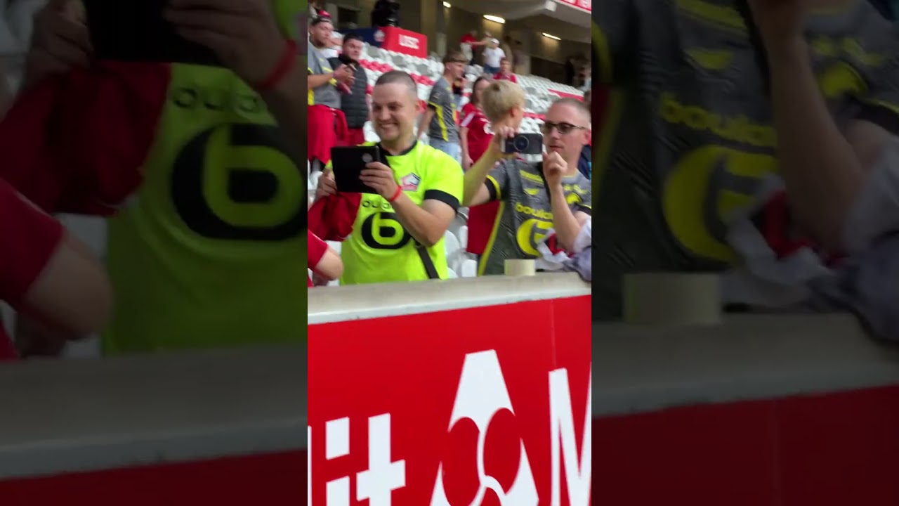 Edon Zhegrova rend heureuse une jeune fan après son doublé 😍