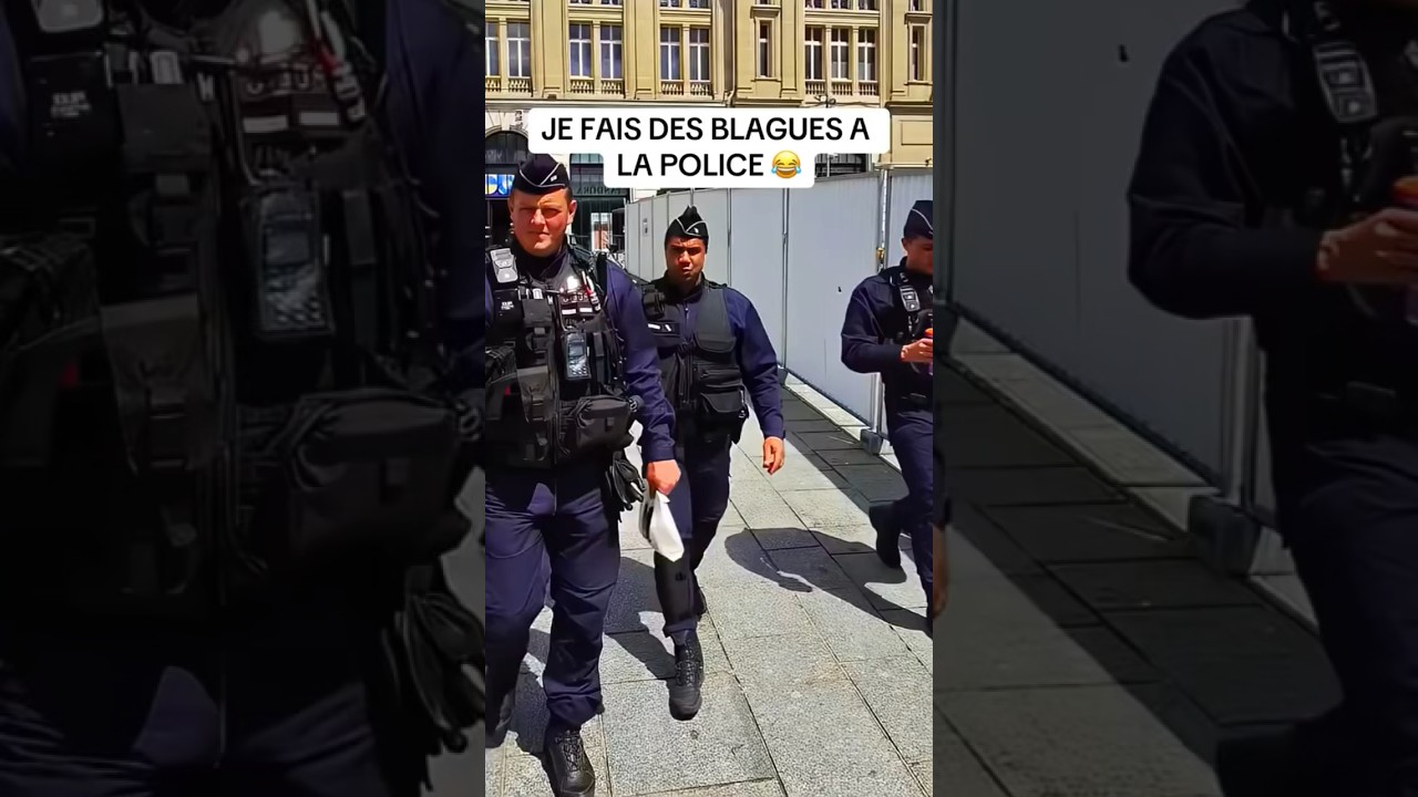 Je plaisante avec la police : Découvrez mes blagues hilarantes ! 😂