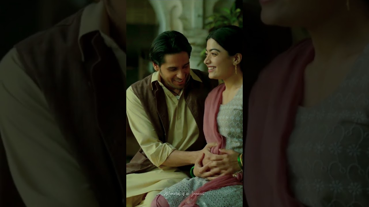 Channa Ve Assi Marjawange Song Status 🎶 | Sidharth Malhotra & Rashmika Mandanna | Raj Barman #shorts