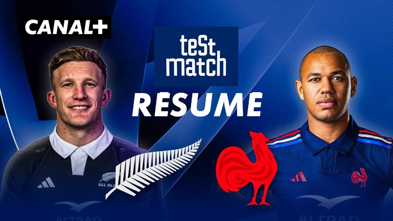 Résumé du 3e Test Match France vs Nouvelle-Zélande 2025 🏉
