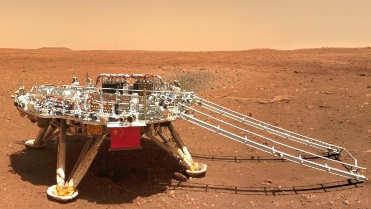 China Shares Mars Images from Zhurong Rover 🚀