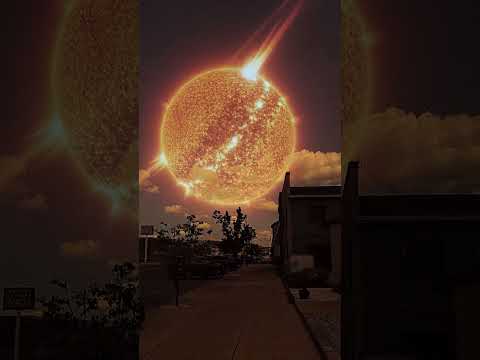 So the sun exploded into a black hole apparently #vfx