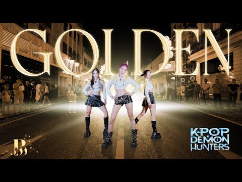 [KPop Demon Hunters In Public] “Golden” - HUNTR/X Dance Performance By B-Wild From Vietnam | Netflix