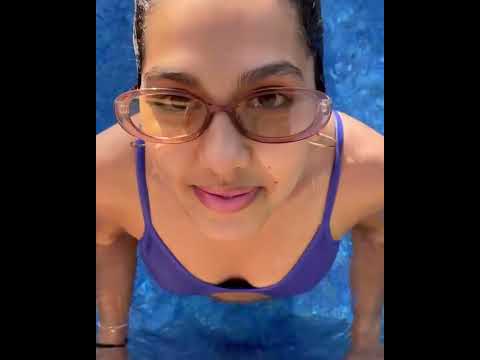 منال بنشليخة مصيفة فمسبح 🙈manal