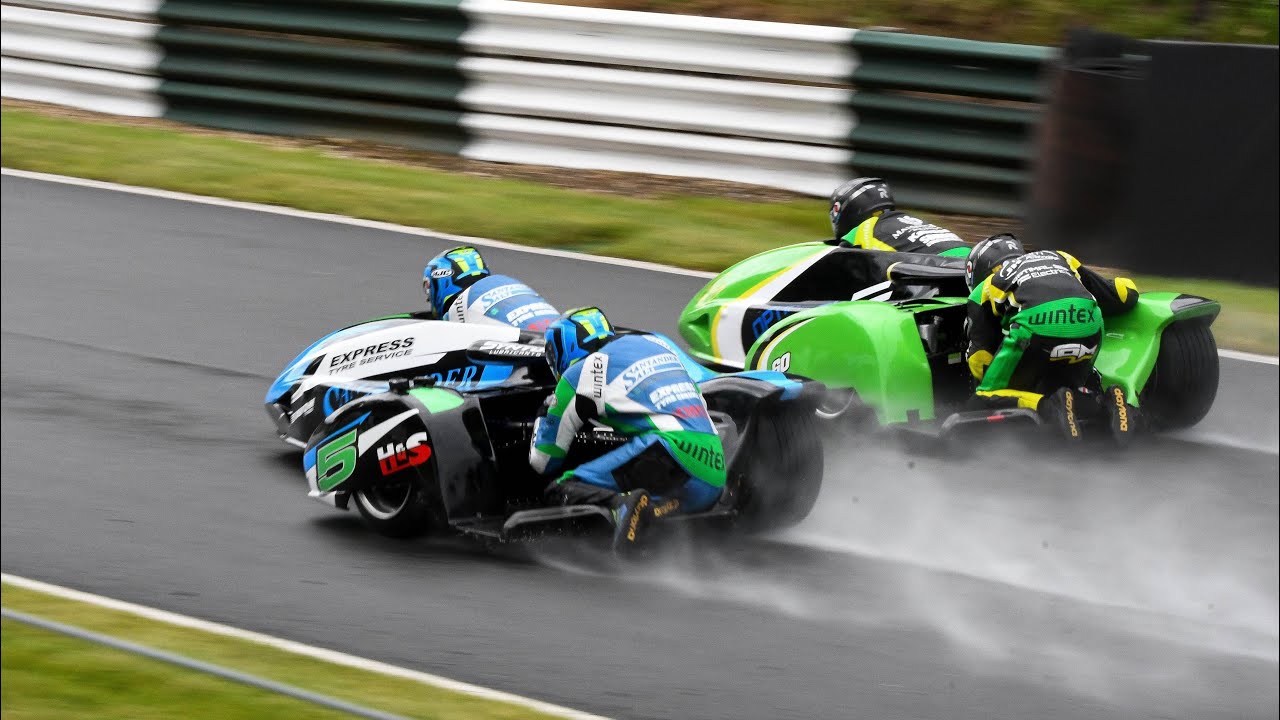 Cadwell Park Molson group sidecars pure sound - Sidecar revival 2021