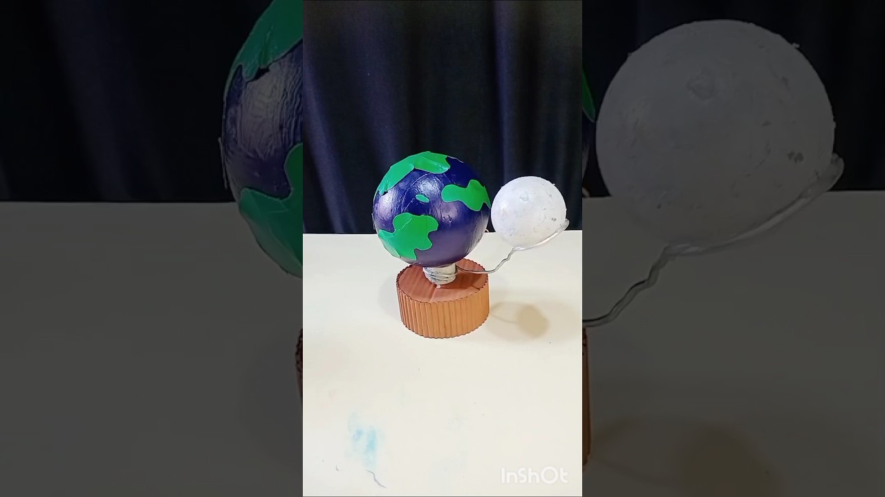 Solar System Model for School Science Project 🌍
