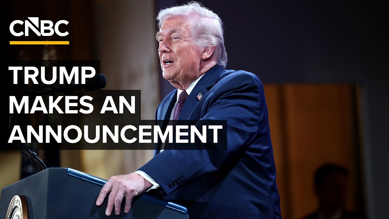 President Trump Announces New Statement on 1/29/2026
