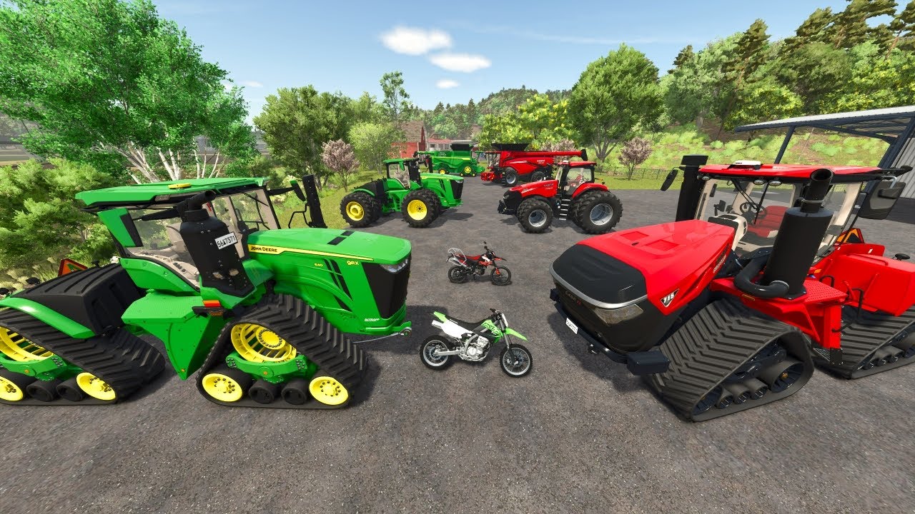 Farmers Clash: John Deere vs. Case Tractors 🚜