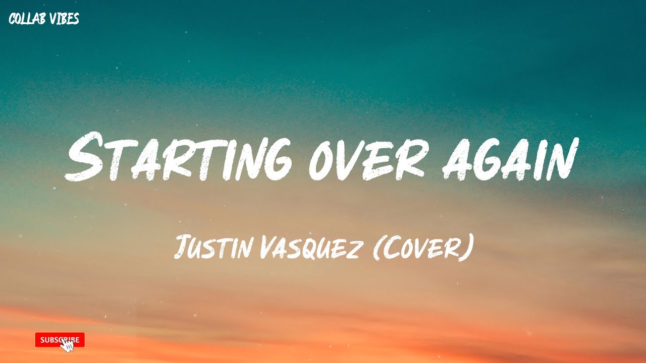 Starting Over Again - Natalie Cole Cover by Justin Vasquez 🎶