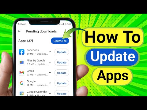 Mobile Me App Update Kaise Kare | How To Update Apps On Android