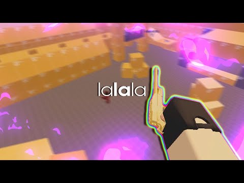 Lalala ❤ Arsenal Trickshot Montage | Roblox & More