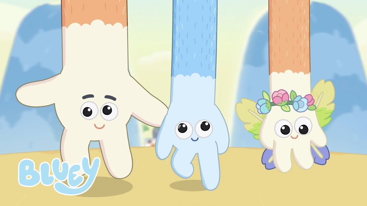 Bluey’s Adventure: Tickling the Massive Blue Mountains! 🏞️