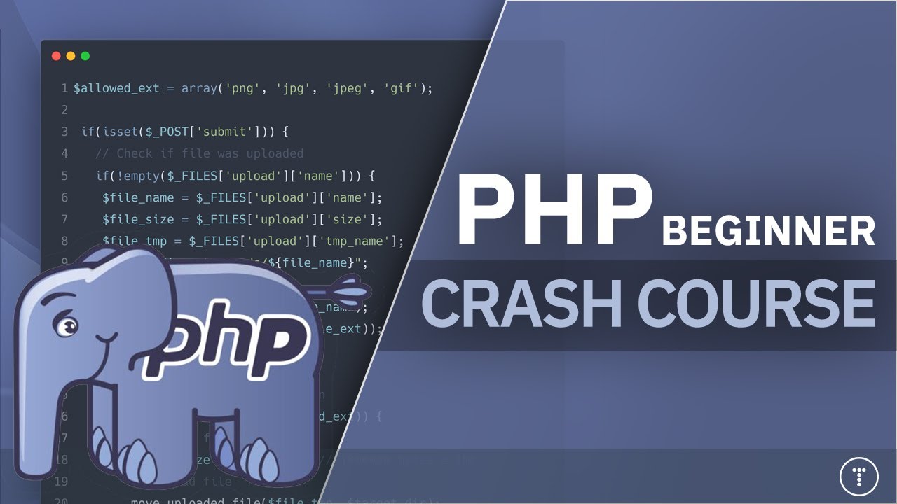 PHP for Beginners: 3+ Hour Crash Course