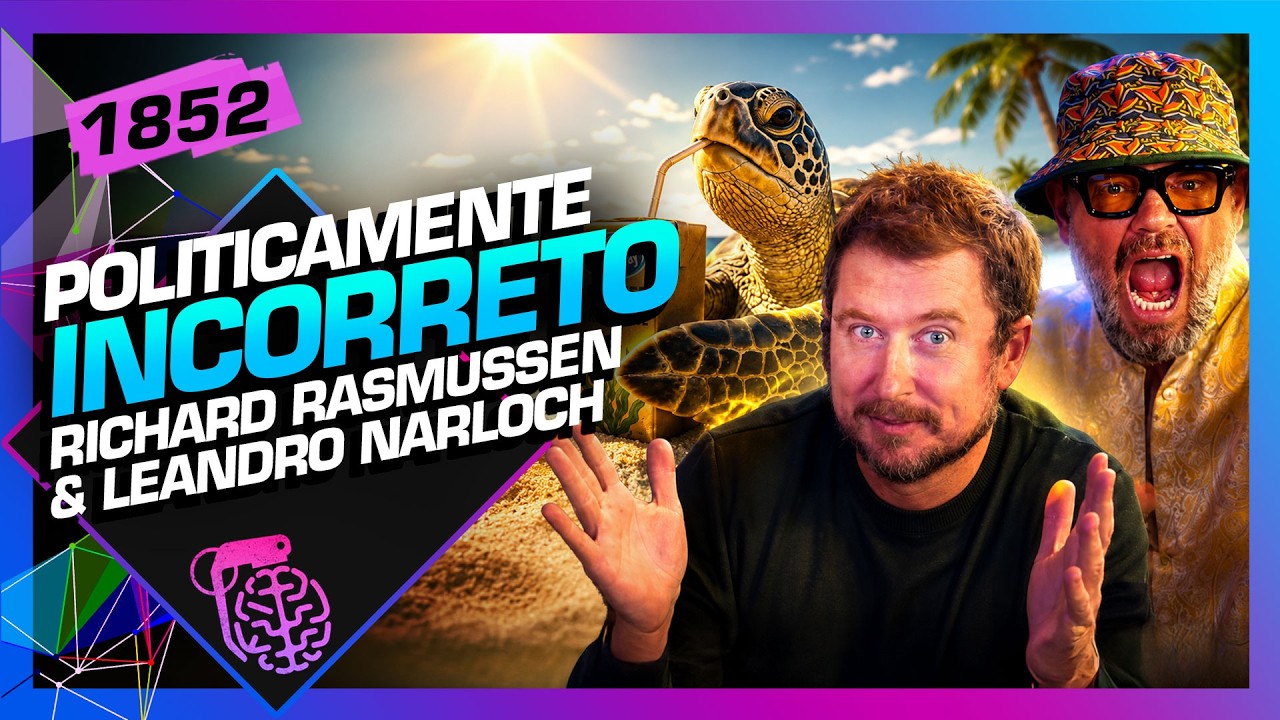 POLITICAMENTE INCORRETO: RICHARD RASMUSSEN E LEANDRO NARLOCH- Inteligência Ltda. Podcast #1852