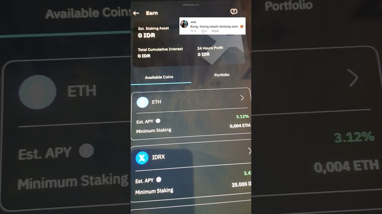 Panduan Lengkap Fitur Earn di Indodax π°