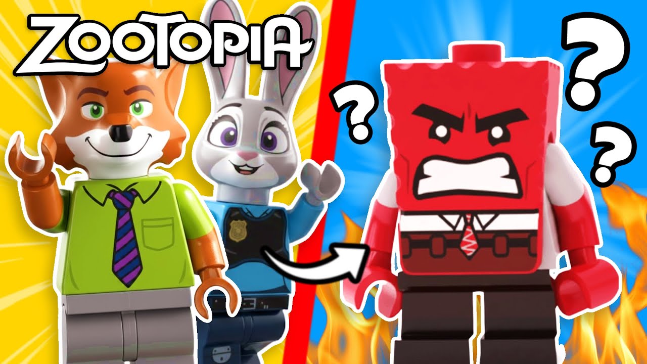 Build Disney Movies with LEGO & Brickify App 🎬