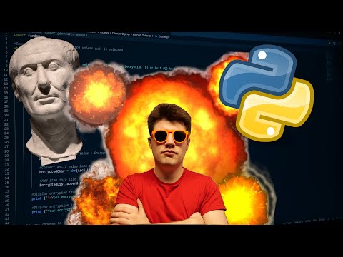 Caesar Cipher Program - Python Tutorial