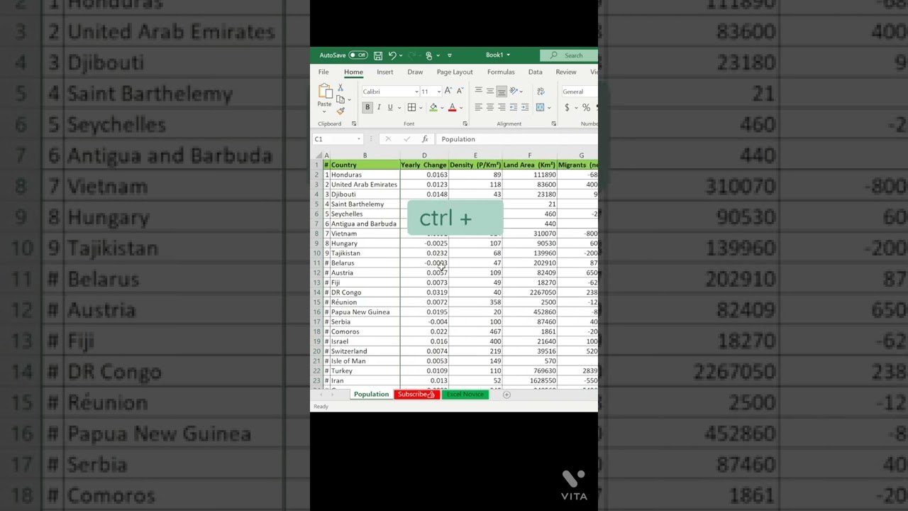 Quick Shortcut to Hide or Unhide Columns in Excel 🔒