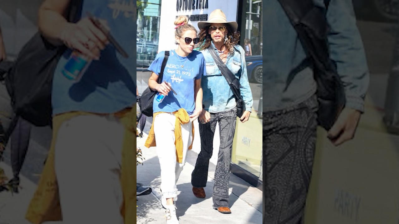 Steven Tyler & Aimee Preston: Love Defying Age with 39 Years Difference 💍