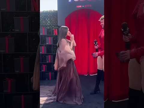 #sofiacarson At The #netflix #tudum event