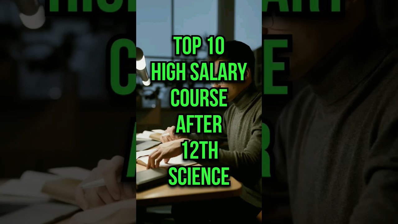 top 10 Top 10 High Salary Courses After 12th Science 💰