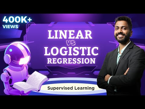 Lec-6: Linear Regression Vs. Logistic Regression | Supervised Learning | Machine Learning