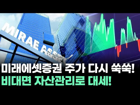 미래에셋증권 주가 다시 쑥쑥! 비대면 자산관리로 대세!