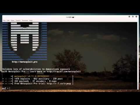 Metasploit for Network Security Tutorial - 1 - Introduction