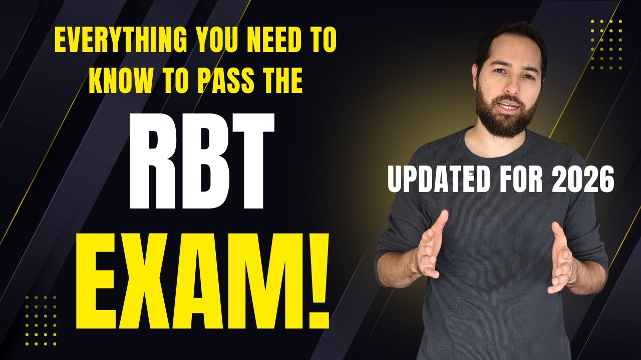 Pass the RBT Exam in 2026: Updated Tips & Changes