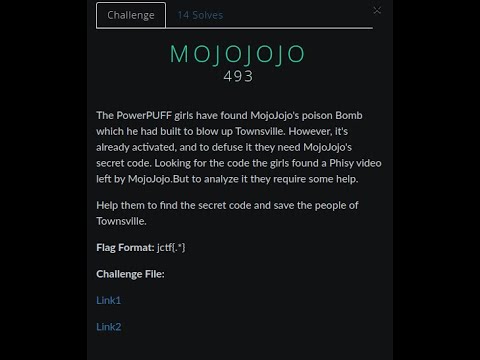 JADE CTF 2022 | Stego | mojojojo writeup