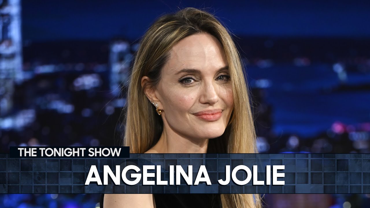 Angelina Jolie Returns to Late Night TV After a Decade to Discuss 'The Outsiders' & More 🎬
