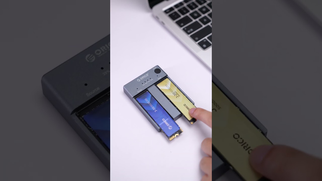 Quickly Clone Your System Drive with ORICO SSD Duplicator π