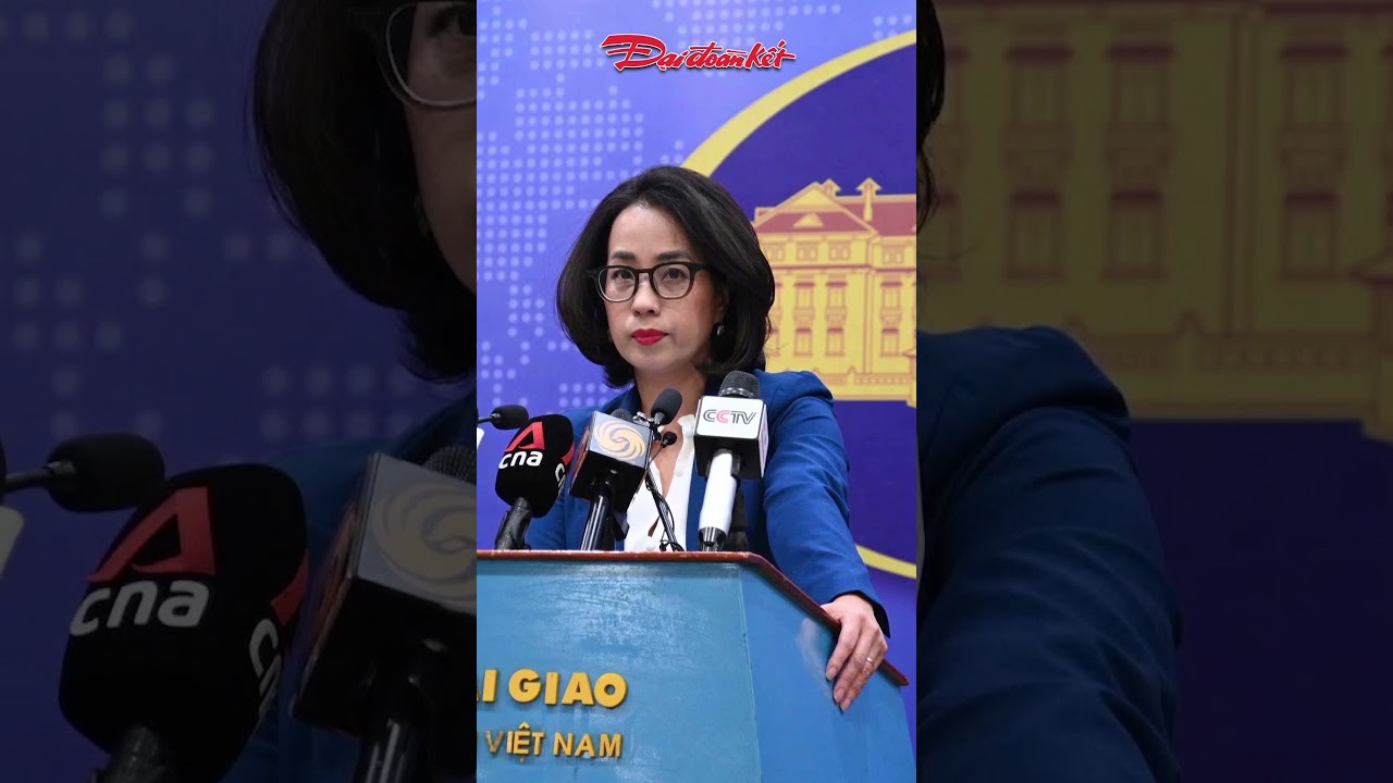 Việt Nam lên tiếng về hoạt động tại đá Hoài Ân thuộc quần đảo Trường Sa | Báo Đại Đoàn Kết