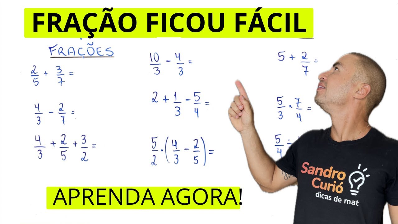 Aprenda Frações Rápido e Fácil com o Método Curió! 🔢