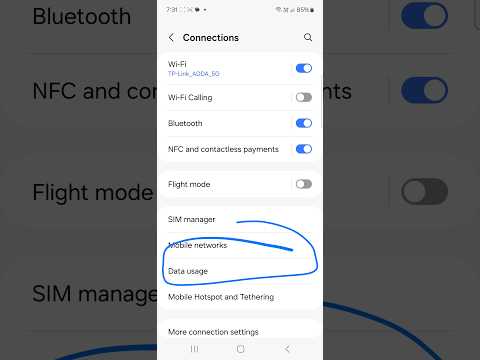 How To Check Your Data Usage On Galaxy S24 | Samsung