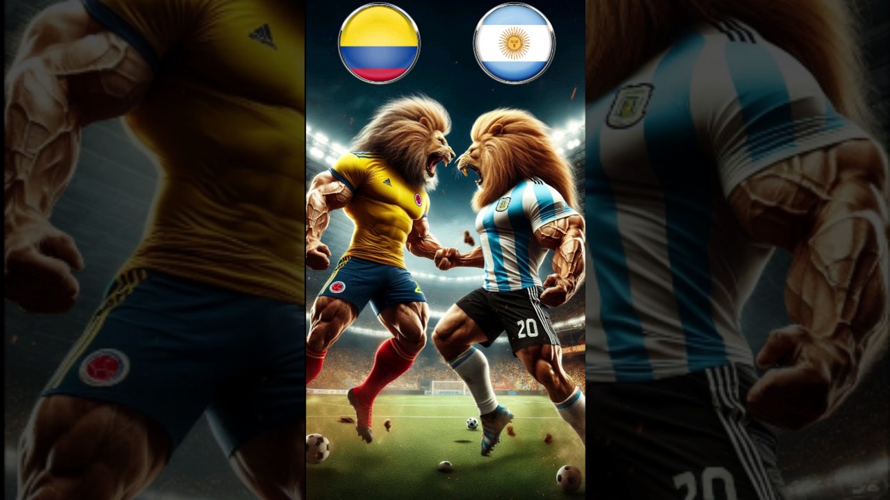 Argentina vs Colombia | Epic Showdown at Copa America 2024 ⚽