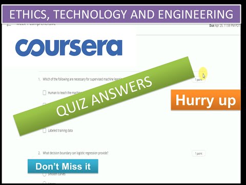 Coursera Quiz/ Answers/ Introduction To Machine Learning/Week 1 Comprehensive