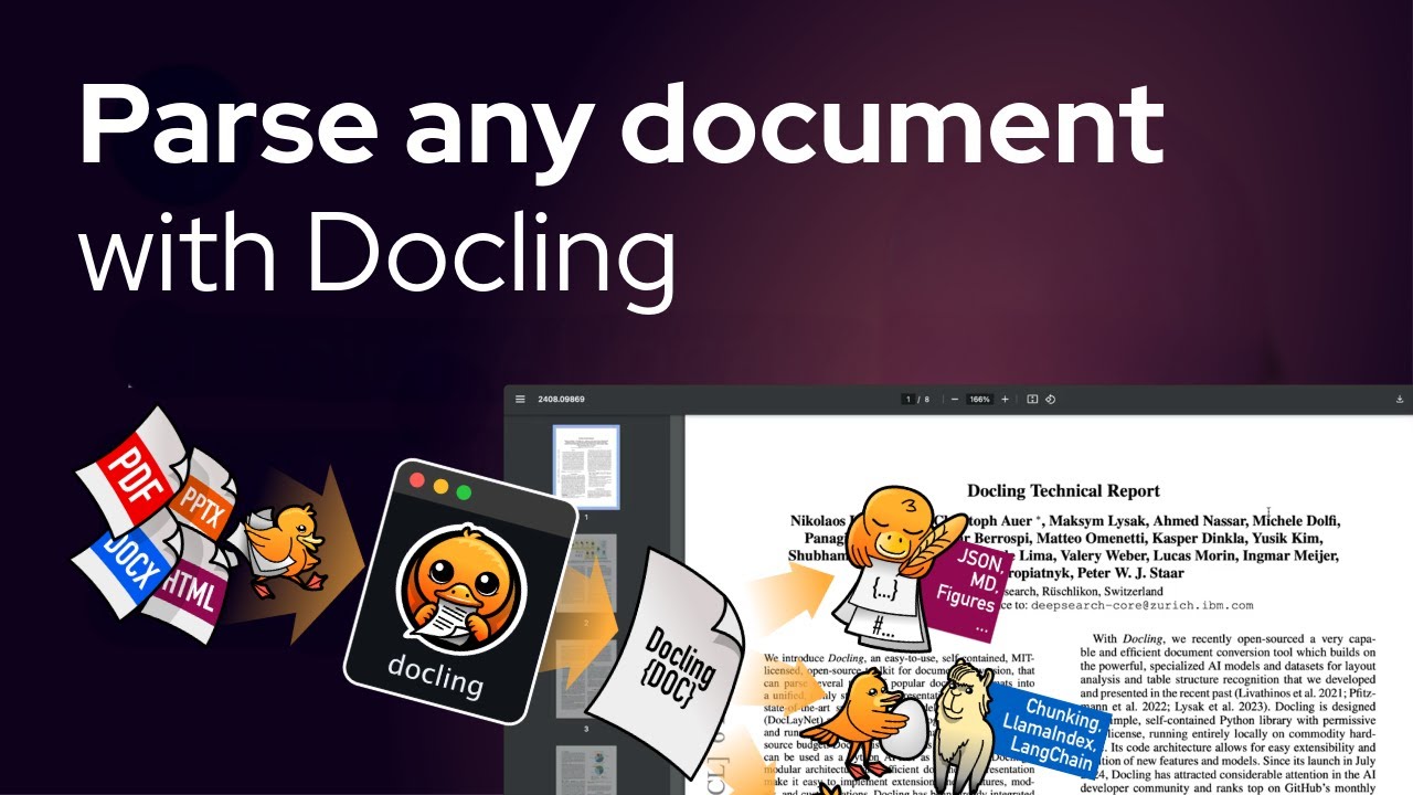 Docling Converts Documents into AI Data π
