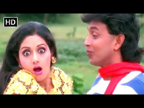 गरु गुरु आ जाओ गुरु | Guru Guru Aa Jao Guru | Waqt Ki Awaz | Mithun Chakraborty | Sridevi