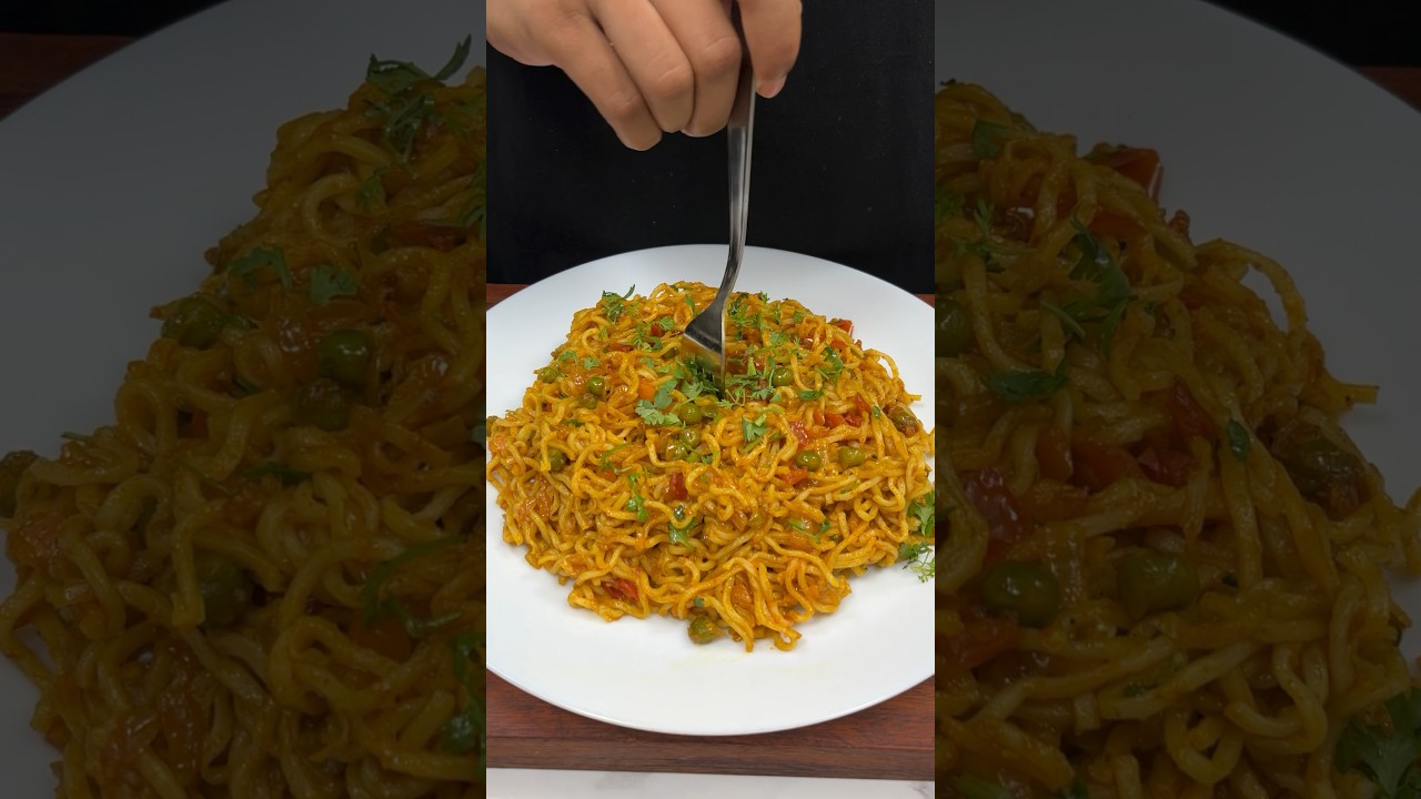 Masala Maggi #shorts #crunchytreats #cooking #asmrcooking #food #streetfood #maggi #recipe