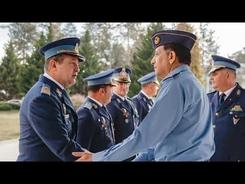 Chief of the Air Staff, Pakistan Air Force, is on an official visit to Romania.| ISPR