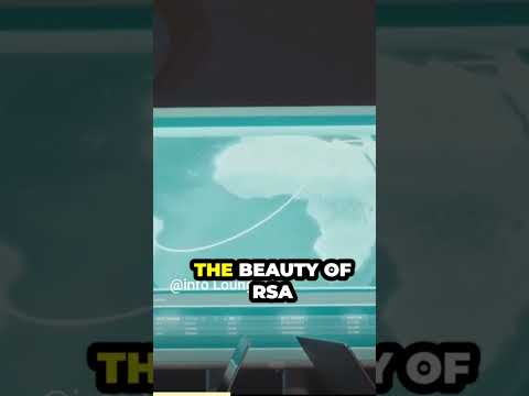 The RSA encryption digital security #shorts #youtubeshorts #RSA