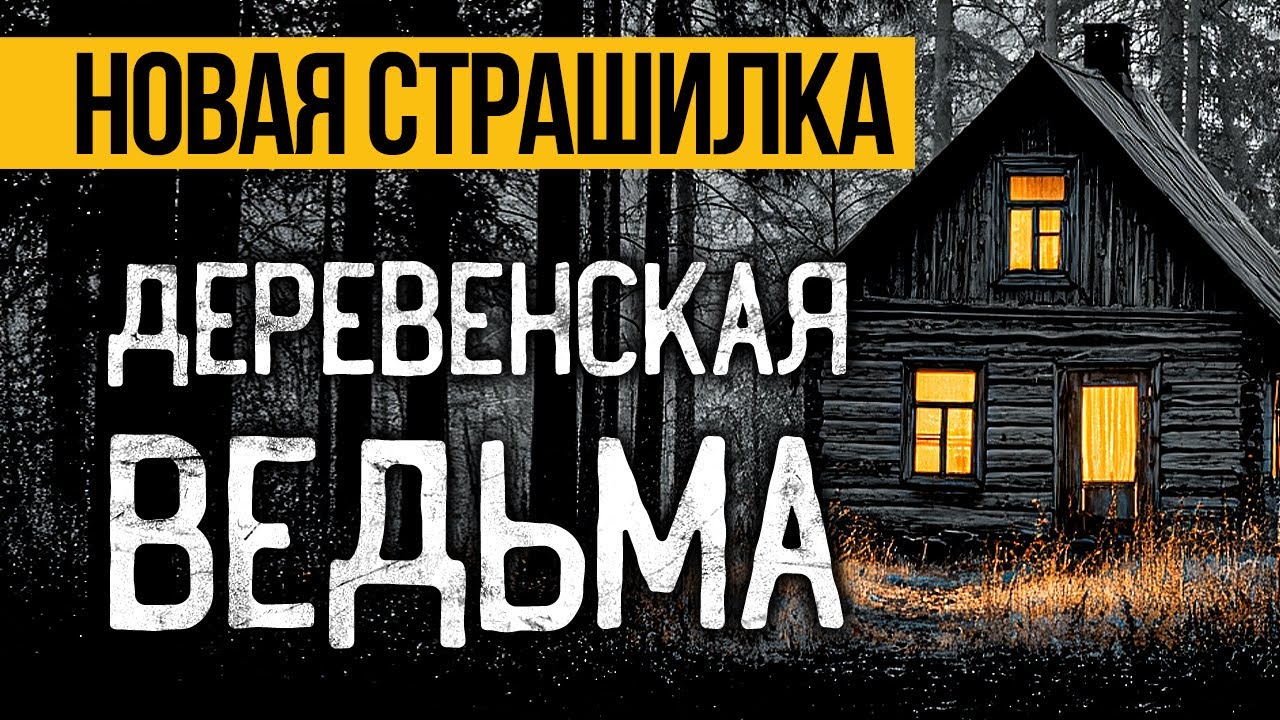 Ужасающая История о Ведьме: Мистика и Страх в Деревне 👻