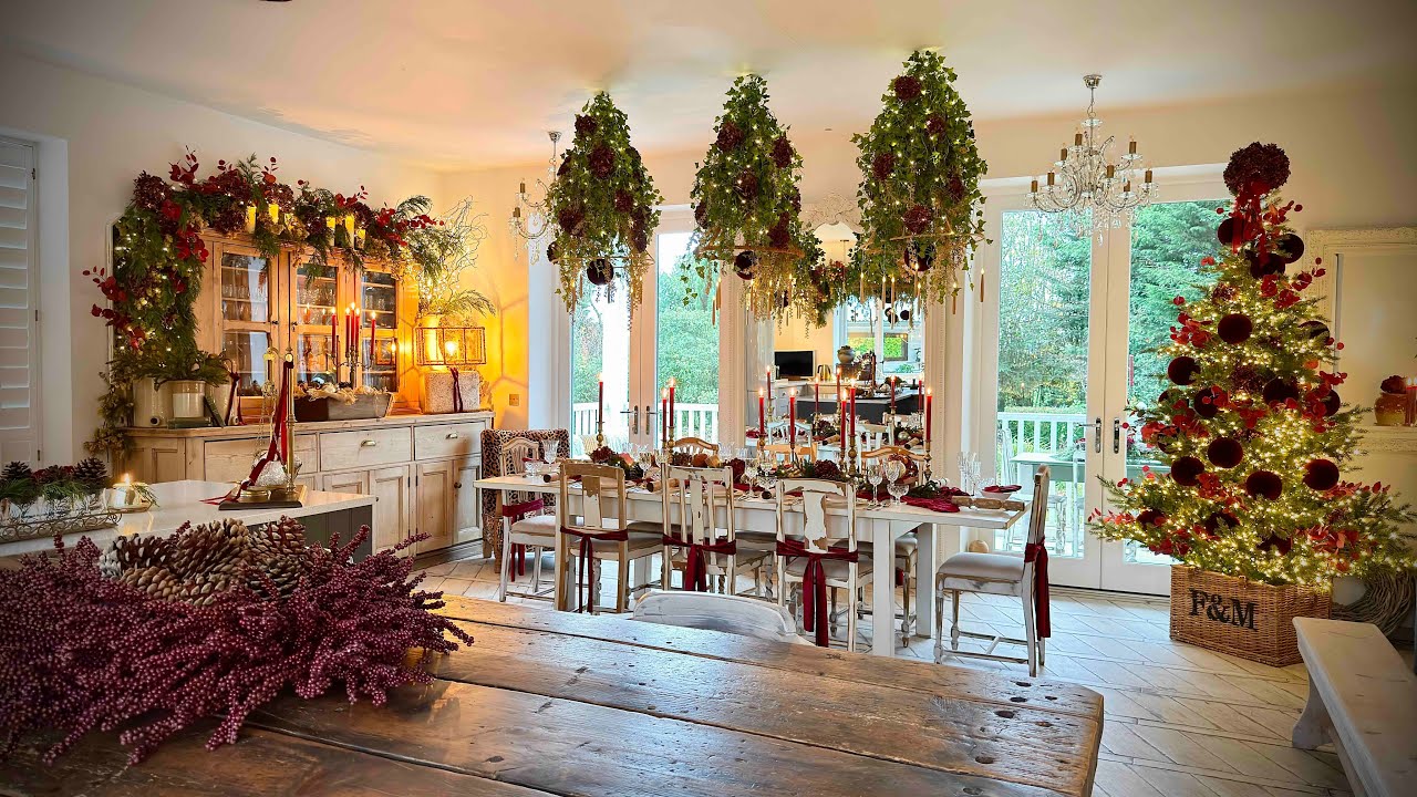 Cozy Kitchen Christmas Decor Ideas🎄