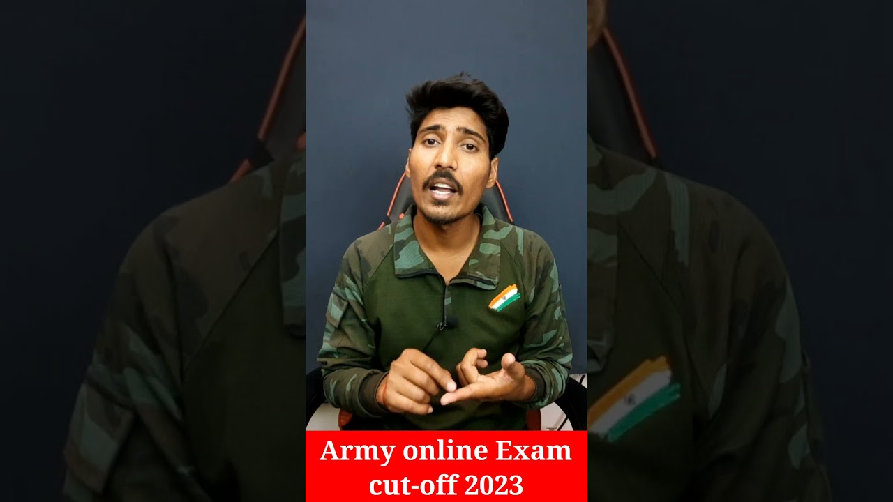 Army online exam cut-off 2024 #agniveerexamcutoff #army #examcut-off #shorts