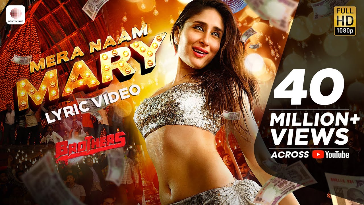 Mera Naam Mary Lyric Video | Kareena & Sidharth 🎶